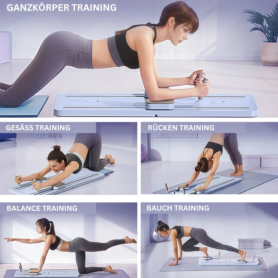CoreFlex Pro – Reformer per Pilates da casa