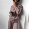 Élégant ensemble de sweatshirt à col roulé pour femmes - Parfait pour un usage quotidien