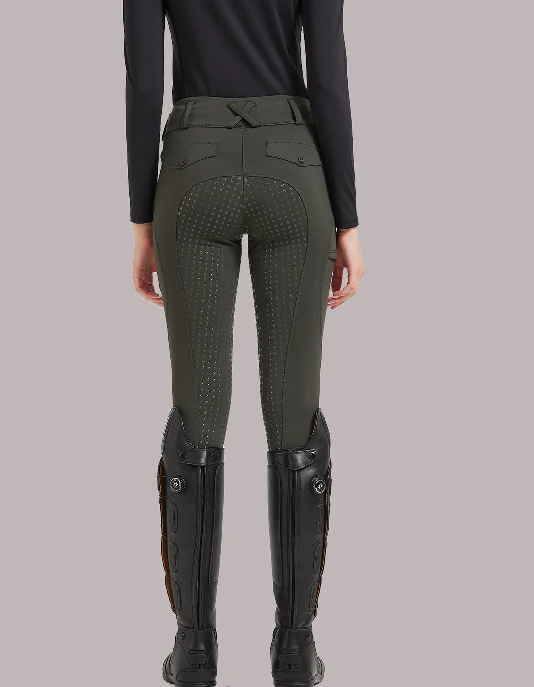 Culotte d’équitation Equistra | Grip silicone antidérapant, tissu respirant à séchage rapide, coupe slim-fit