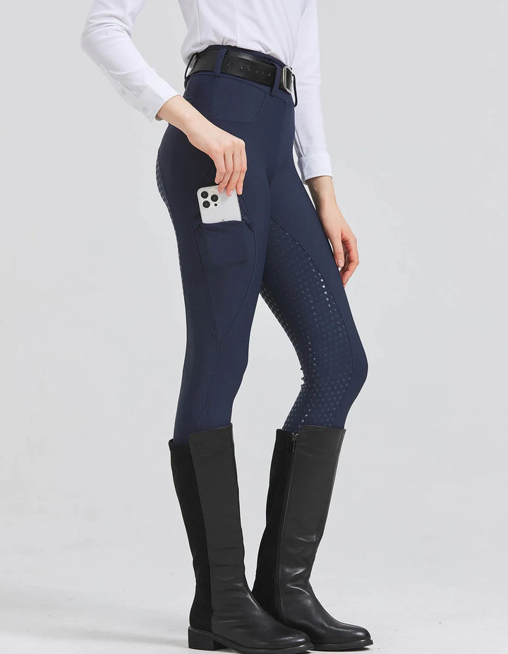 Culotte d’équitation Equistra – Pantalon Slim-Fit avec Grip Silicone & Séchage Rapide