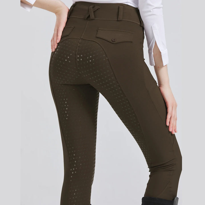 Culotte d’équitation Equistra – Pantalon Slim-Fit avec Grip Silicone & Séchage Rapide