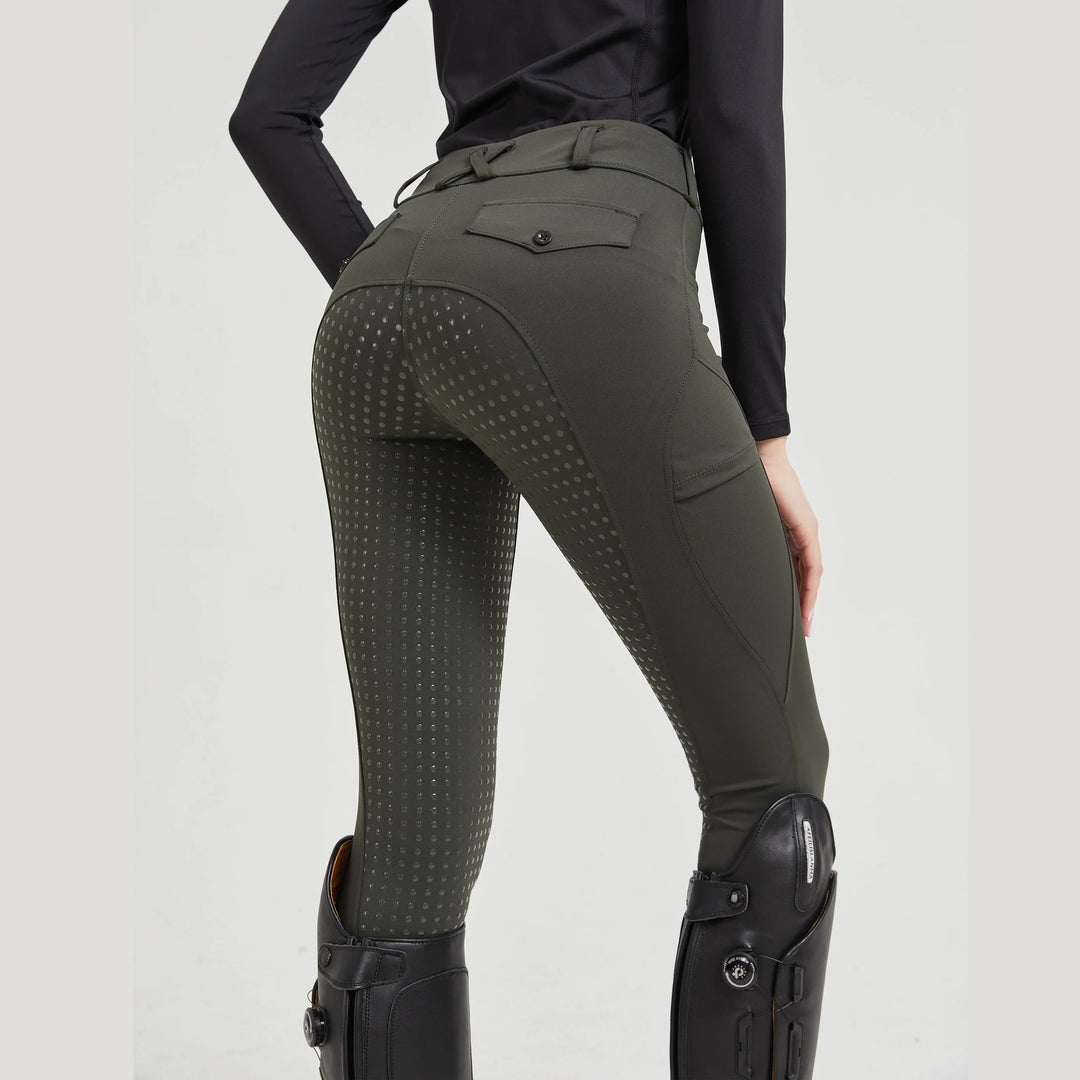 Culotte d’équitation Equistra – Pantalon Slim-Fit avec Grip Silicone & Séchage Rapide
