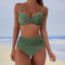ROMY - Bikini taille haute élégant pour l'été