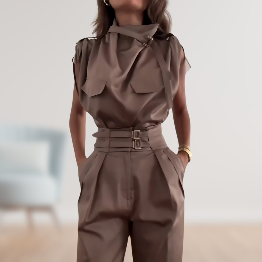 Elegante conjunto de dos piezas Camille | Elegancia y sofisticación para el día a día