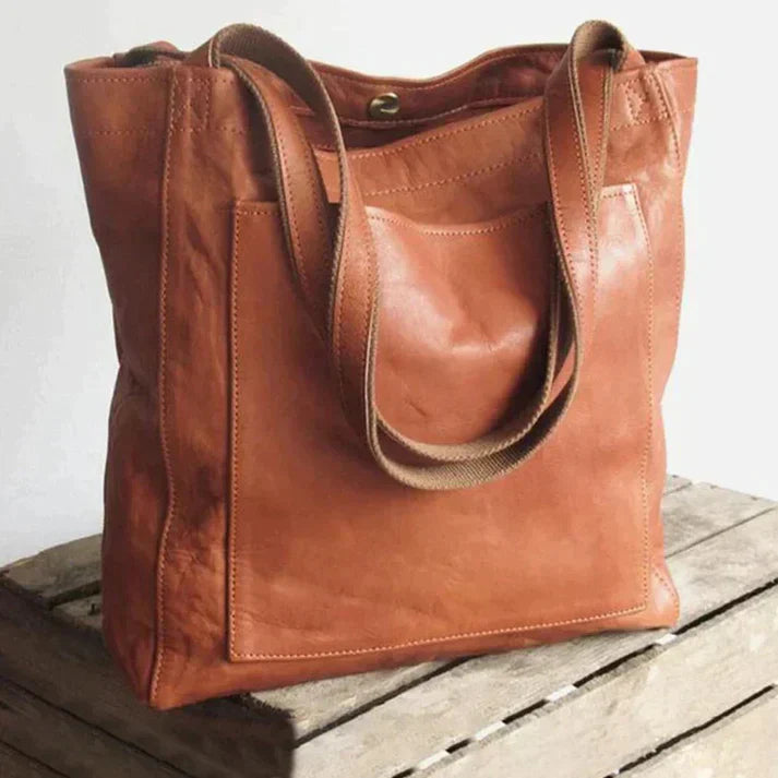 Natalia | Bandolera de piel auténtica, diseño elegante y funcional