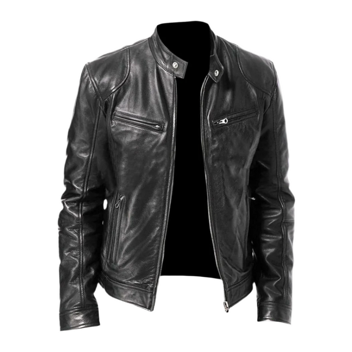 Calvin | Veste en cuir pour hommes