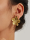 Pendientes Rianne Flor Blossom oro