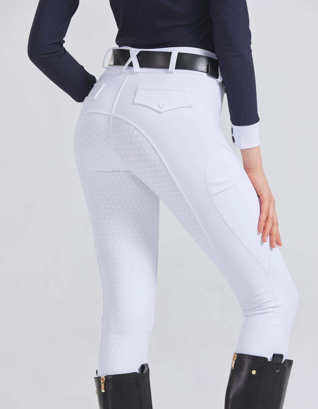 Culotte d’équitation Equina Femme – Pantalon avec Grip Silicone Antidérapant & Séchage Rapide