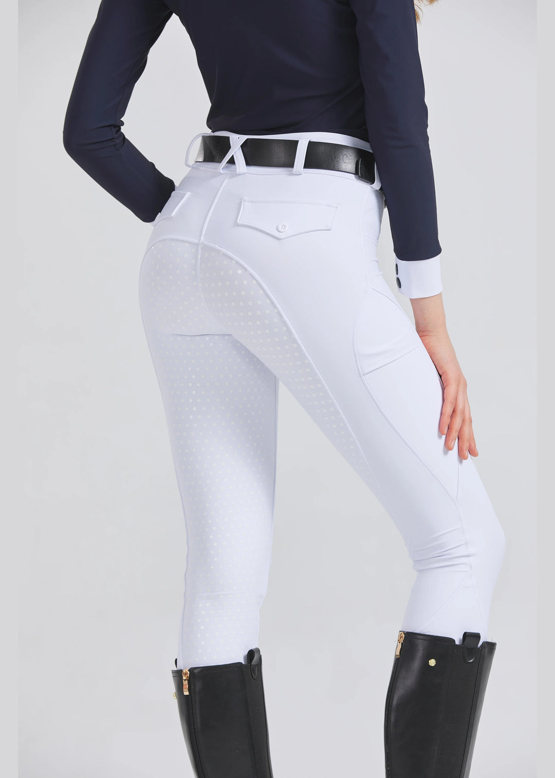 Culotte d’équitation Equina Femme – Pantalon avec Grip Silicone Antidérapant & Séchage Rapide