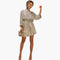 Vestido de cóctel con pedrería para mujer | Vestido para fiesta de Navidad con cinturón, ideal para veladas elegantes y ocasiones festivas