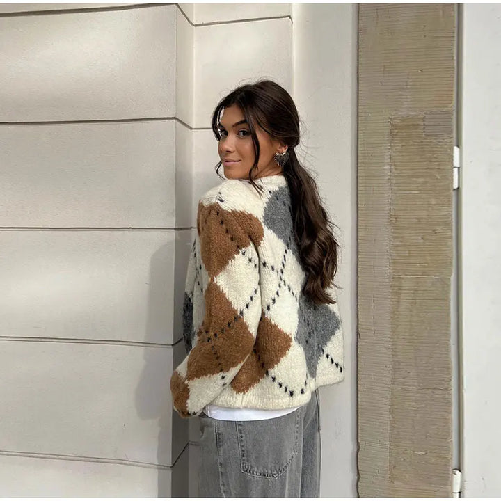 Camille | Cardigan en Maille Élégant & Polyvalent pour un Style Raffiné