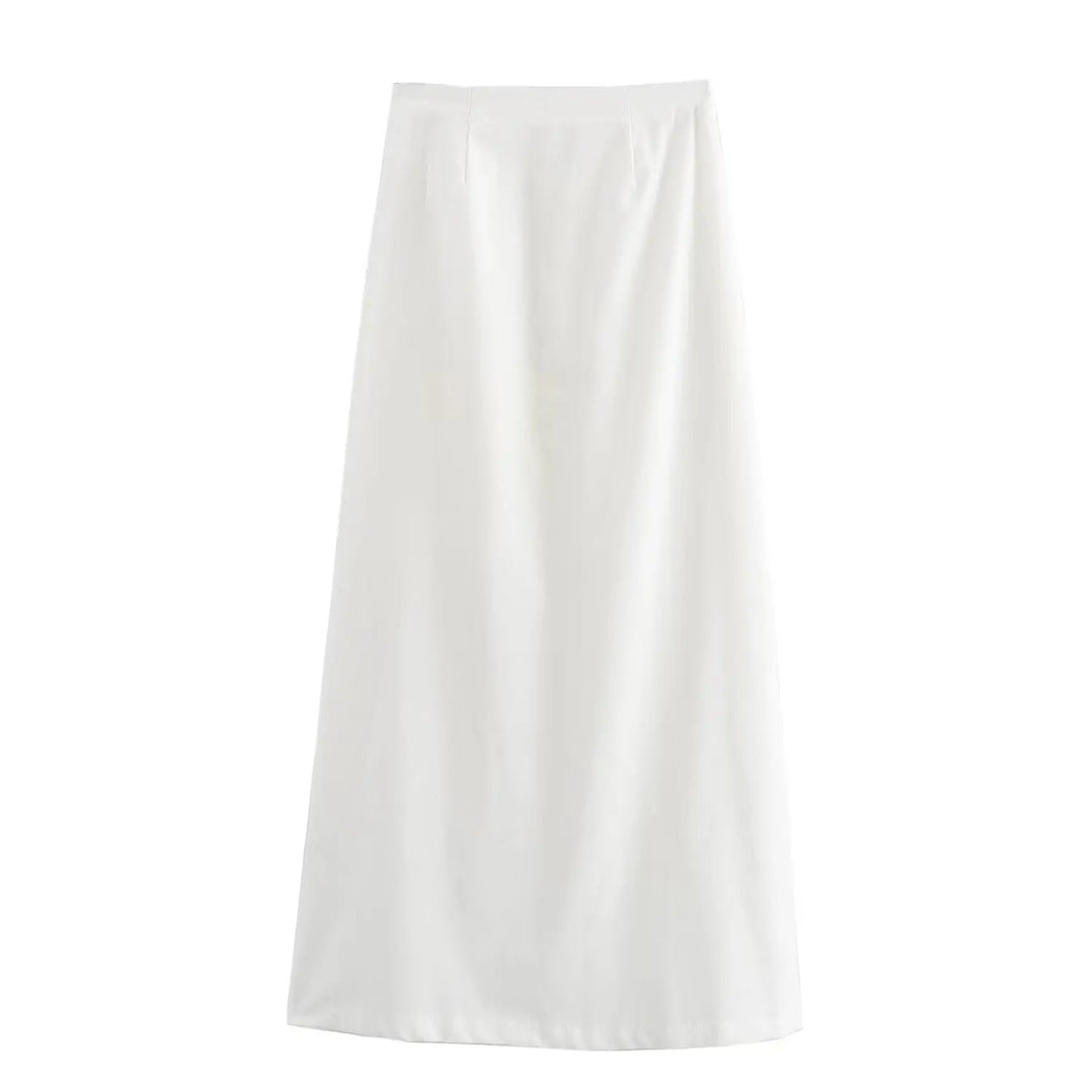 Maxi robe élégante | Lin | Aérien et élégant