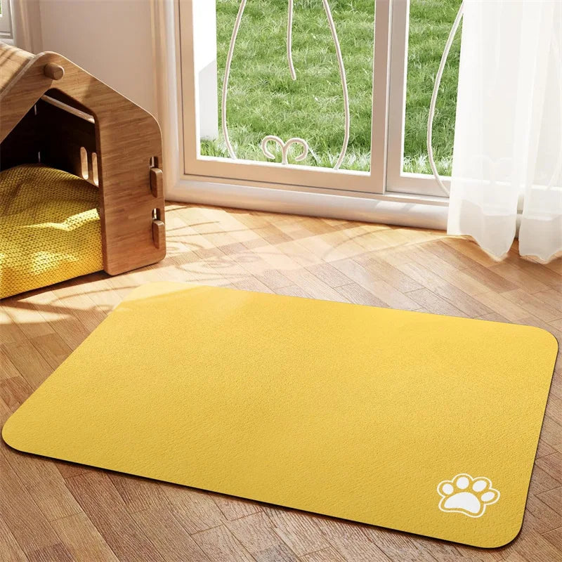 Quicksip Set de Table pour Animaux | Tapis Absorbant et Séchage Rapide