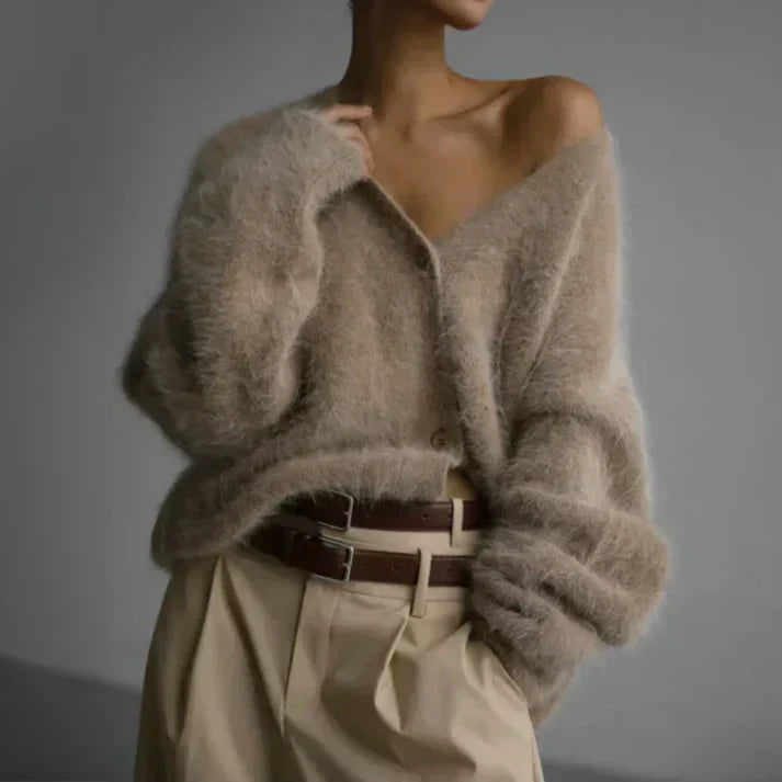 Perry - Maglione in cashmere taglie forti