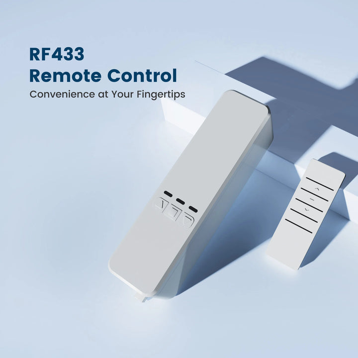 Moteur de Rideaux Intelligent | Commande par Application & Voix pour Stores avec Installation Facile