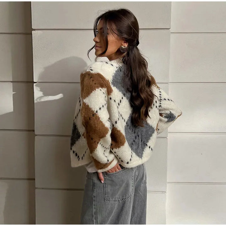 Camille | Cardigan en Maille Élégant & Polyvalent pour un Style Raffiné