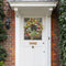 Noviroa Guirlanda Floral Feita à Mão | Decoração de Porta Interior & Exterior