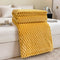 Couverture en velours à carreaux, douce, chaude et moelleuse - Couvre-canapé confortable et couverture pour adultes, enfants et animaux domestiques