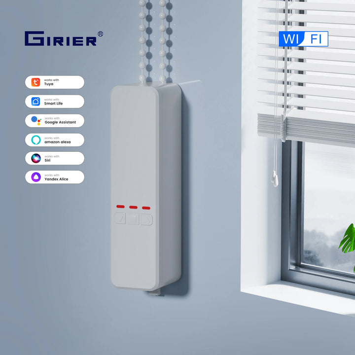 Moteur de Rideaux Intelligent | Commande par Application & Voix pour Stores avec Installation Facile