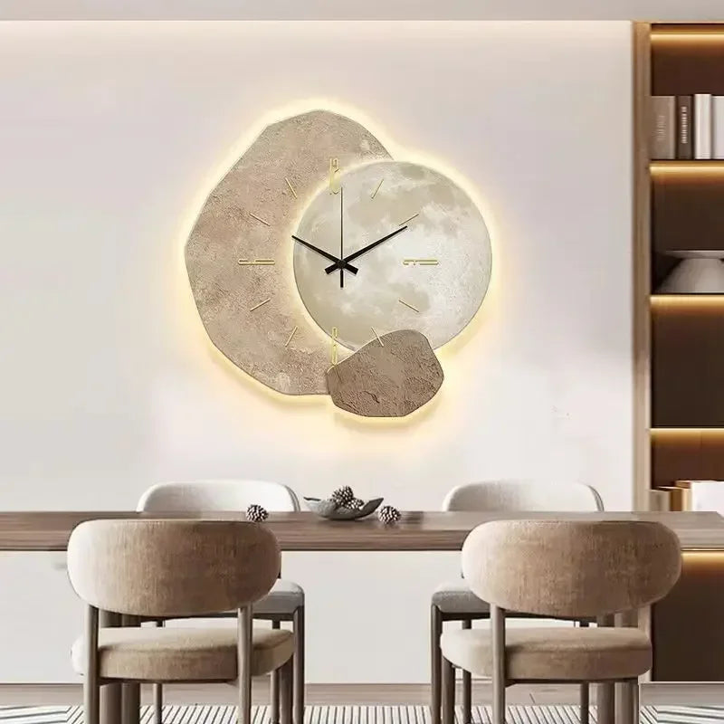Luminix | Horloge murale lumineuse créative, moderne et esthétique
