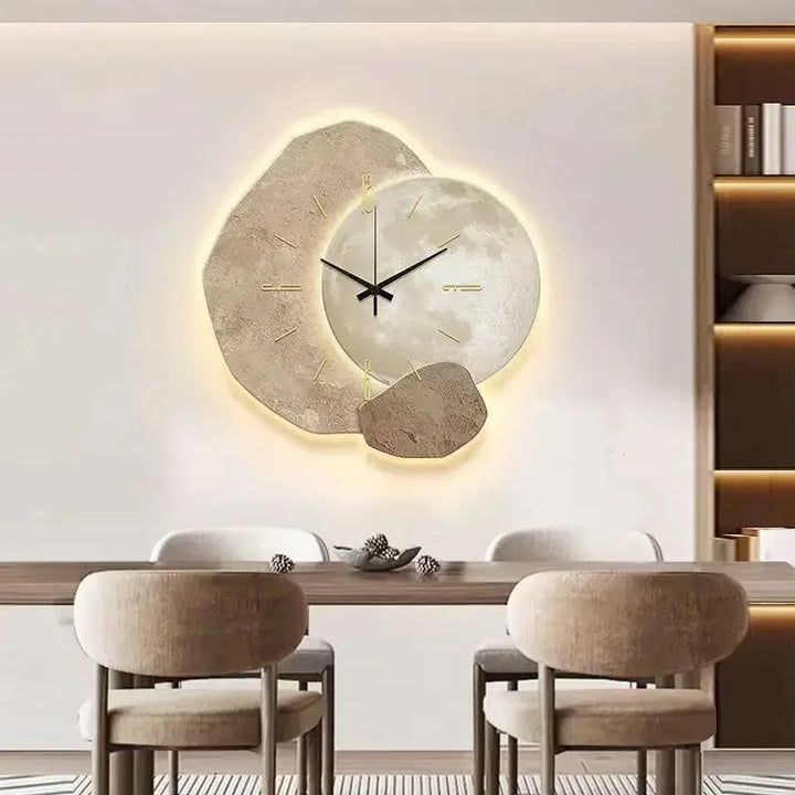 Luminix | Horloge murale lumineuse créative, moderne et esthétique