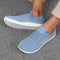 Sneakers da uomo in mesh traspirante, punta larga, soletta imbottita – Scarpe leggere per tutti i giorni