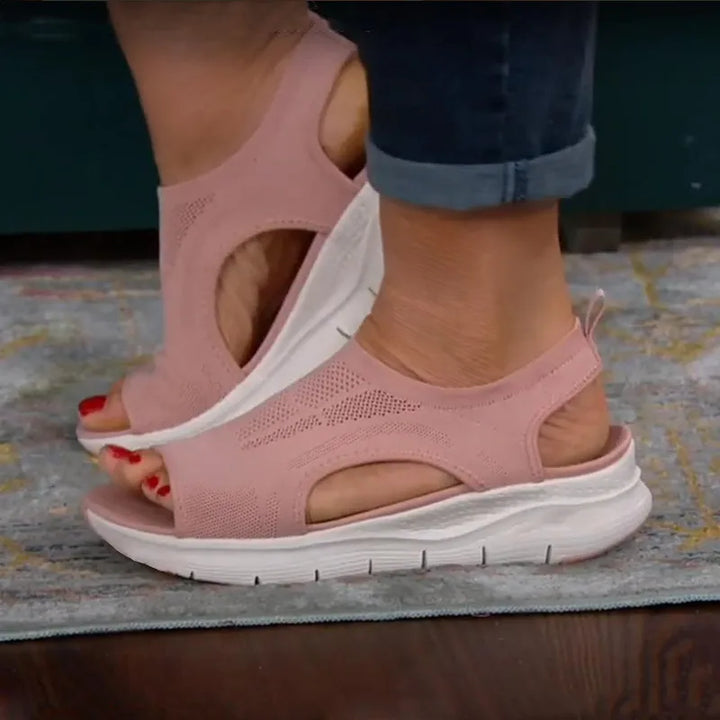 Sandalias OrthoStep para mujer | Deportivas, ortopédicas, transpirables y con velcro
