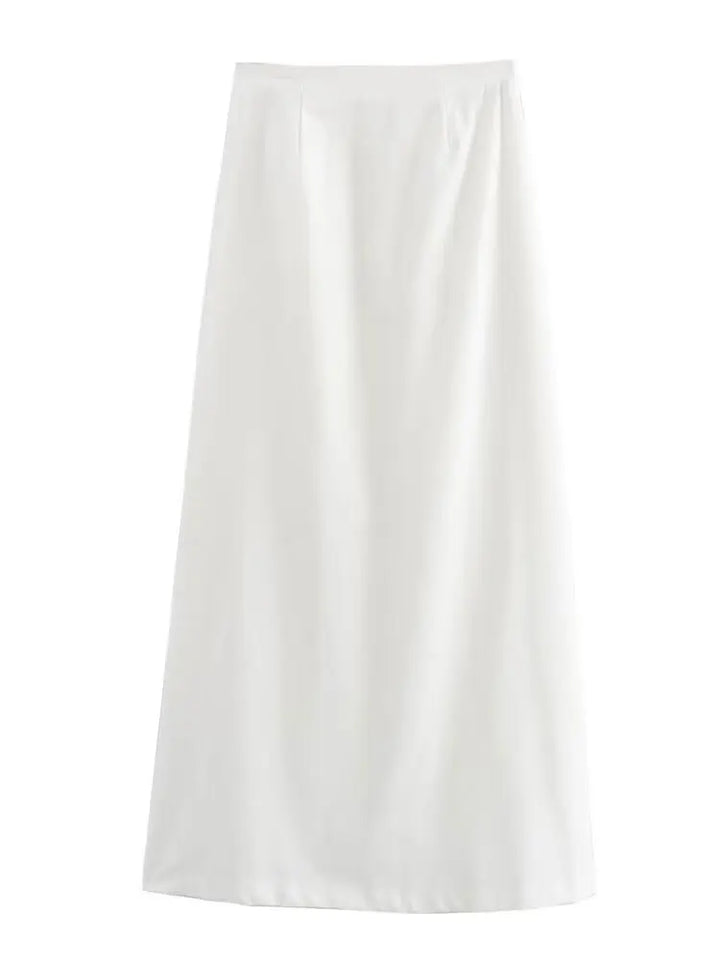 Maxi robe élégante | Lin | Aérien et élégant