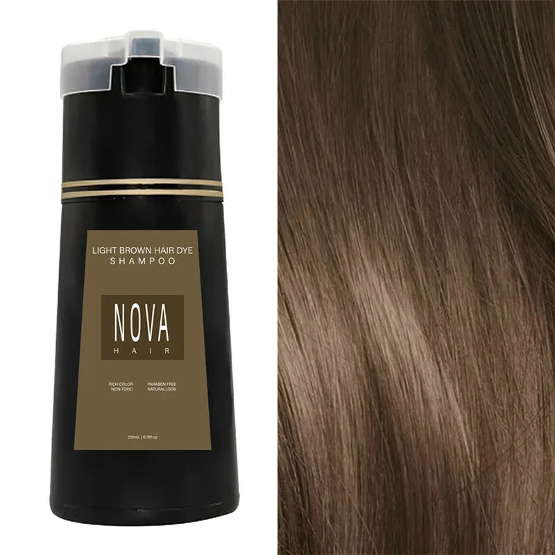 Shampooing colorant rapide pour cheveux | Résultats naturels en 10 minutes