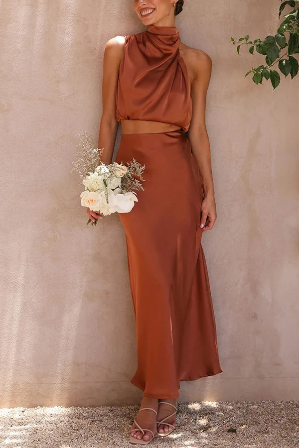 Leslie Ensemble Élégant de Mode | Blouse et Pantalon pour Femme, Style et Confort