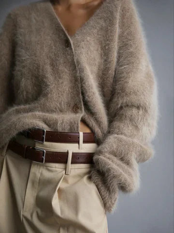 Perry - Maglione in cashmere taglie forti