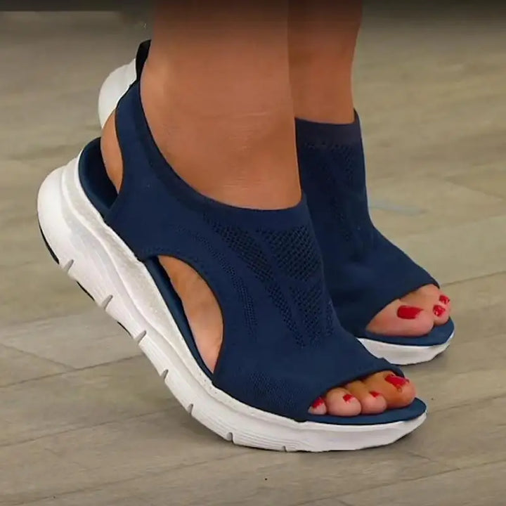 Sandalias OrthoStep para mujer | Deportivas, ortopédicas, transpirables y con velcro