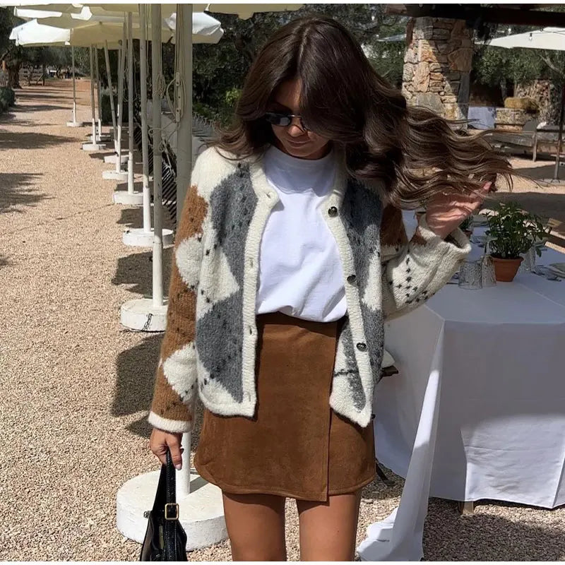 Camille | Cardigan en Maille Élégant & Polyvalent pour un Style Raffiné