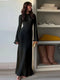 Freya Robe Maxi Bohème | Manches Évasées & Dos Ouvert