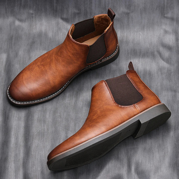 Bottes Chelsea en Cuir Homme – Élégantes, Confortables et Faciles à Enfiler