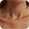 Collier Ras-du-Cou Diamant Plaqué Or / Argent pour Femme | Bijou Élégant Cadeau