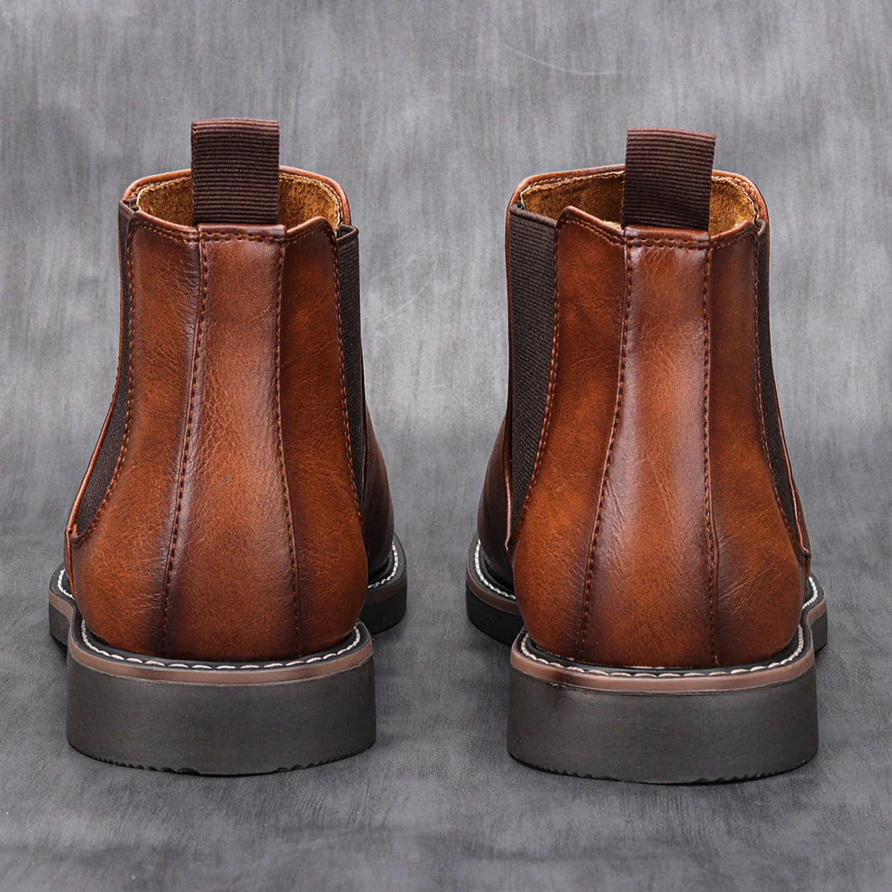 Bottes Chelsea en Cuir Homme – Élégantes, Confortables et Faciles à Enfiler