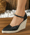 Loreta | Elegante espadrillas con zeppa