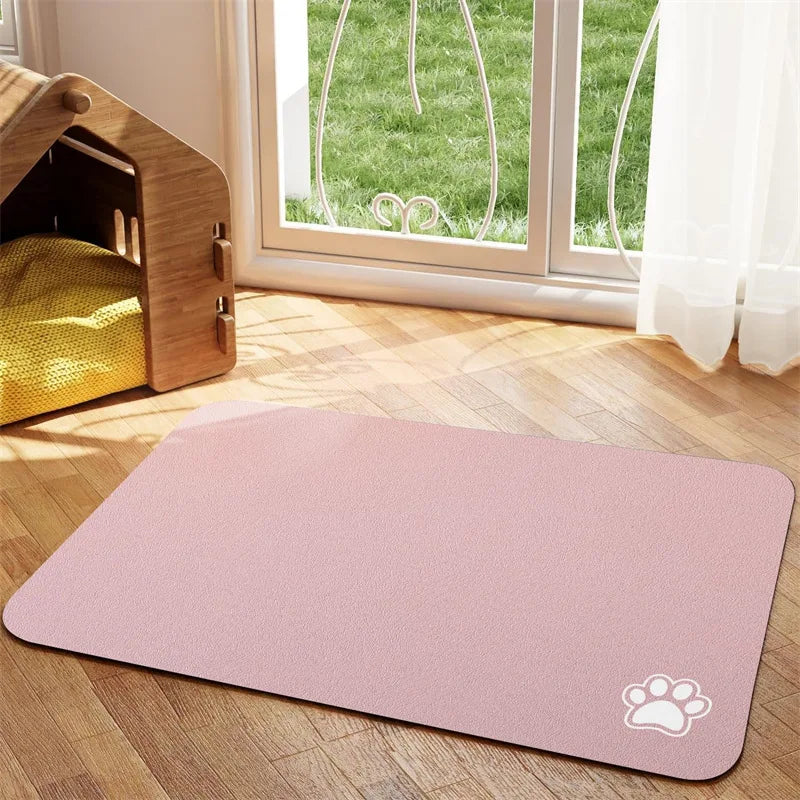 Quicksip Set de Table pour Animaux | Tapis Absorbant et Séchage Rapide