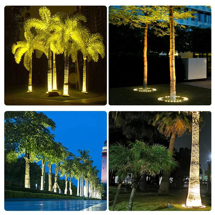 Projecteur LED pour Arbre | Lampe de Jardin Étanche IP65 en Aluminium 12W Extérieur