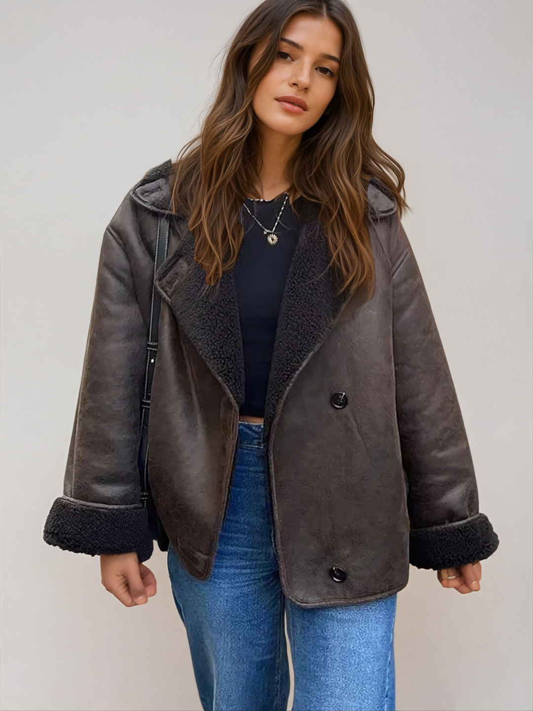 Émilie Veste Double Face Réversible pour Femme | Chaleur & Élégance