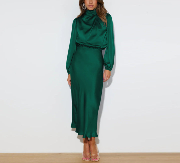 Audra - Elegante abito a maniche lunghe, perfetto per tutte le occasioni