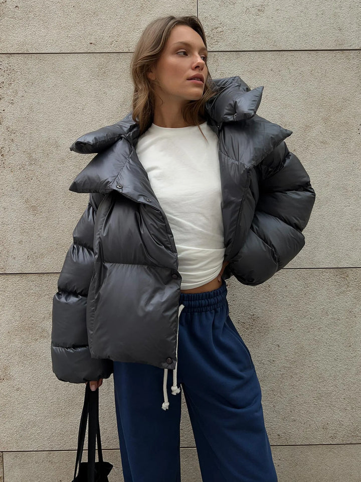 Giubbotto bomber Sophie | Design comodo e impermeabile con cappuccio staccabile