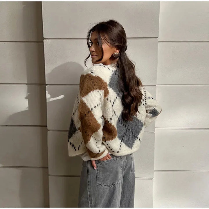 Camille | Cardigan en Maille Élégant & Polyvalent pour un Style Raffiné