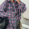 Camisa a cuadros extragrande | Algodón | Casual y cómoda
