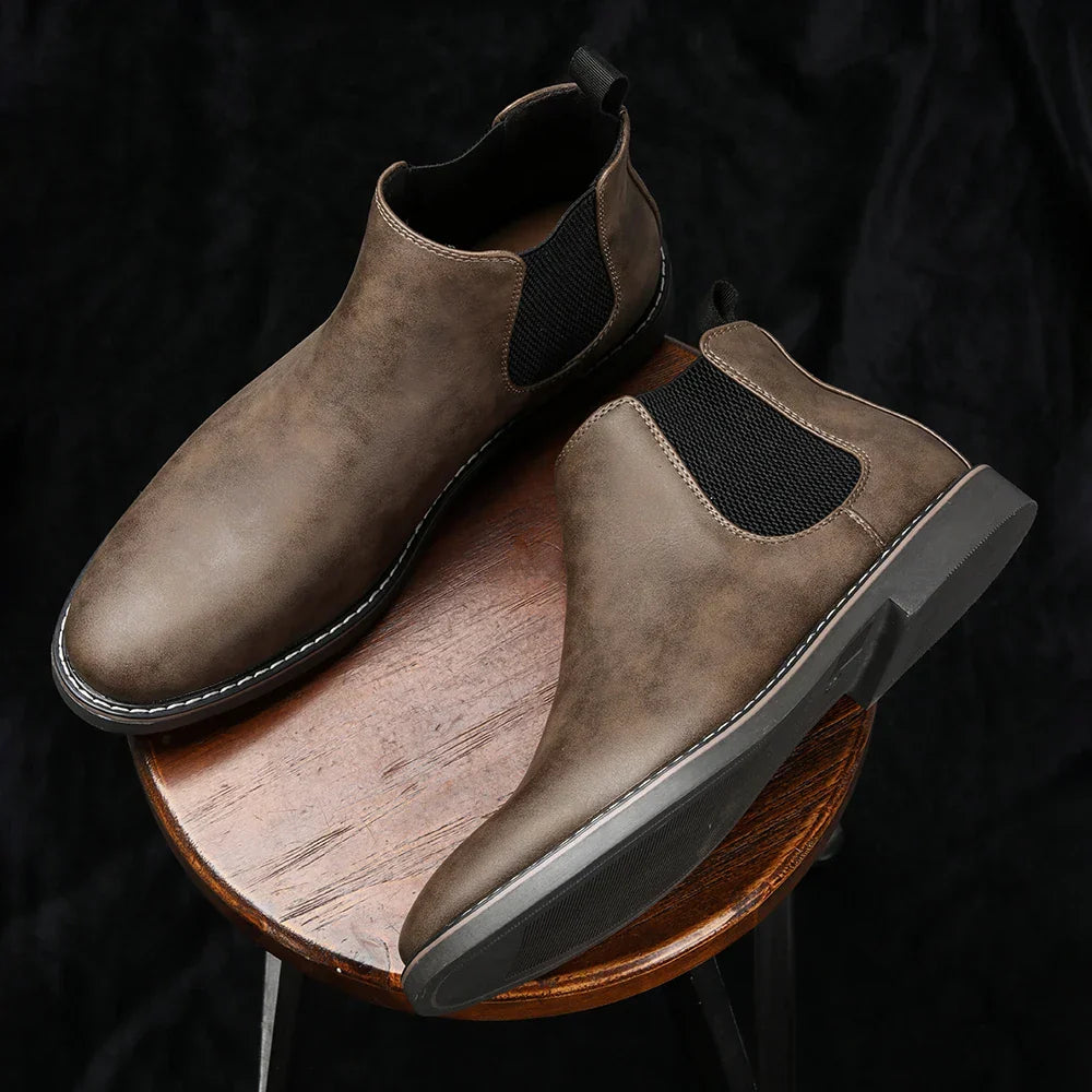 Bottes Chelsea en Cuir Homme – Élégantes, Confortables et Faciles à Enfiler