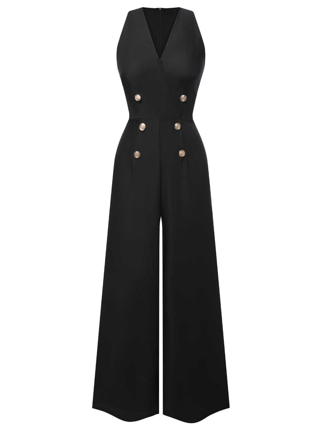Combi-pantalon Femme | Longueur Cheville Fermeture Éclair Discrète 5 Tailles Disponibles