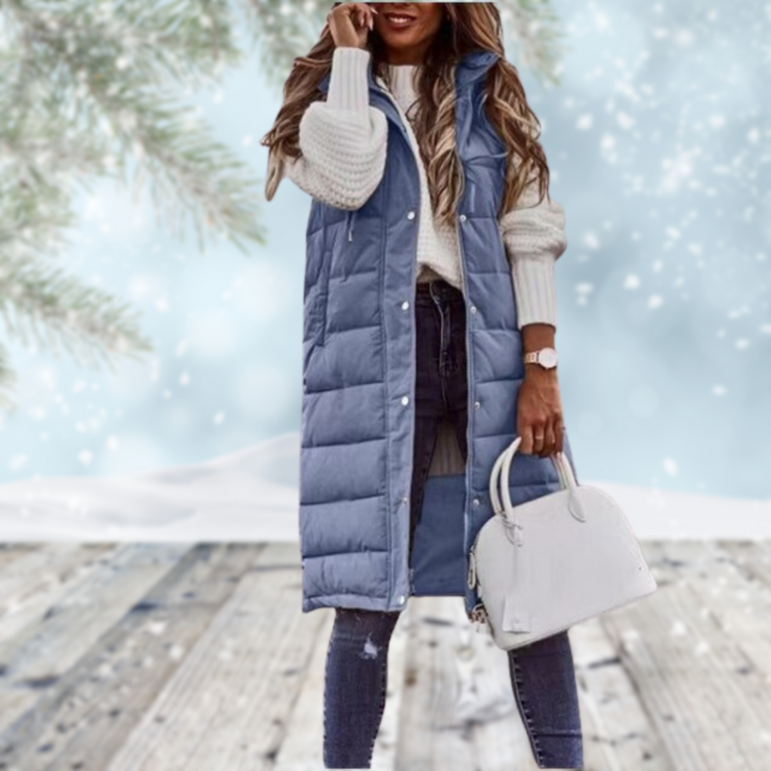 Gilet lungo da donna Frida | Eleganza e comfort per tutti i giorni