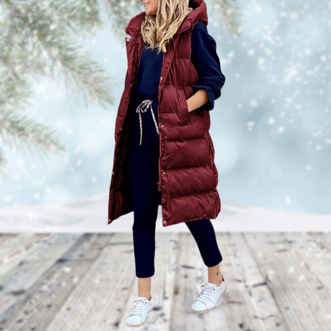 Gilet lungo da donna Frida | Eleganza e comfort per tutti i giorni