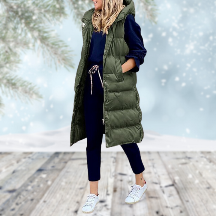 Gilet lungo da donna Frida | Eleganza e comfort per tutti i giorni